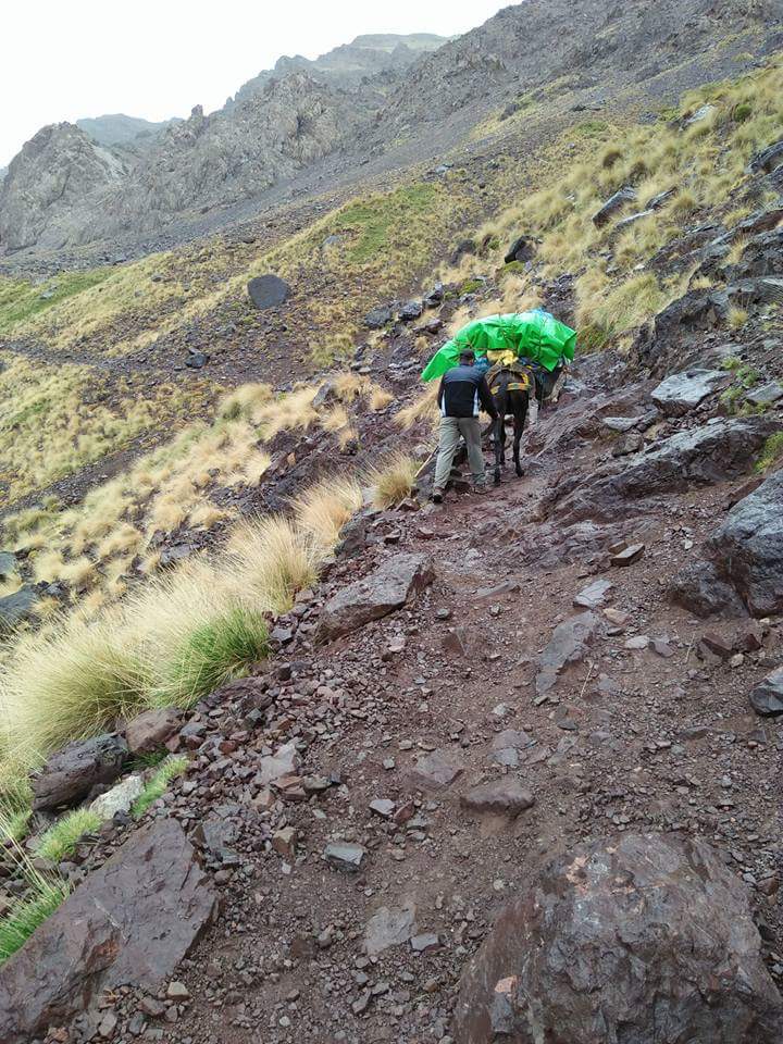 El Macizo de Toubkal con sus tres valles